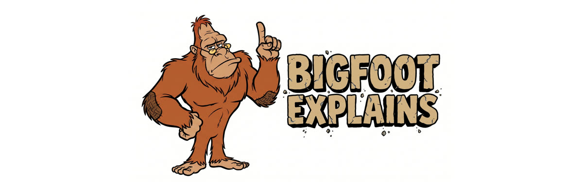 Bigfoot Explains channel banner